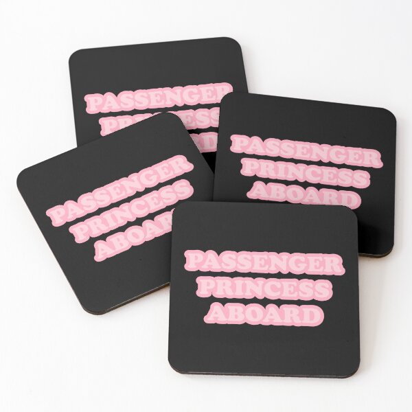 Item preview, Passenger aboard princess in car in pink designed and sold by ItsMemeMachine.