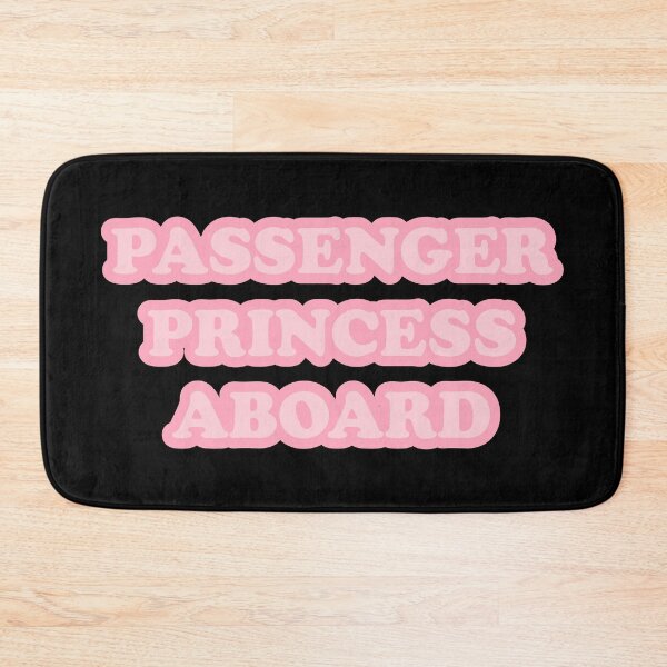 Item preview, Passenger aboard princess in car in pink designed and sold by ItsMemeMachine.