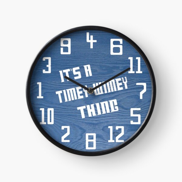 Timey Wimey Clock Clock