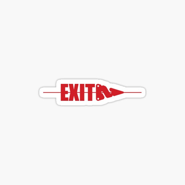 Item preview, CAVE DIVING - EXIT ARROW - Follow the line designed and sold by A million ideas, a million dreams.