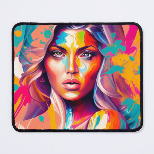 Item preview, Vibrant Portrait - Oil on Canvas - Colorful Complexion designed and sold by WBP Mart.