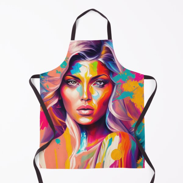 Item preview, Vibrant Portrait - Oil on Canvas - Colorful Complexion designed and sold by WBP Mart.