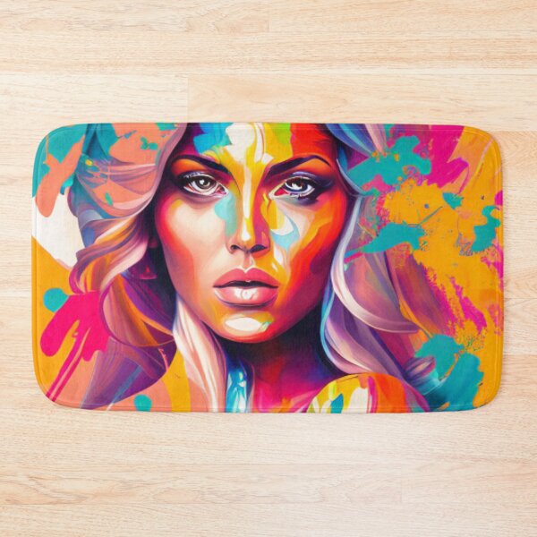 Item preview, Vibrant Portrait - Oil on Canvas - Colorful Complexion designed and sold by WBP Mart.