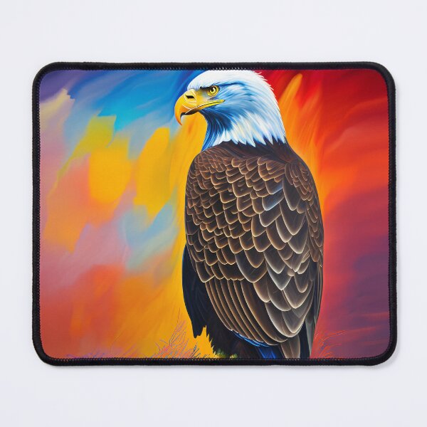 Item preview, Colorful Bald Eagle Art designed and sold by Blok45.