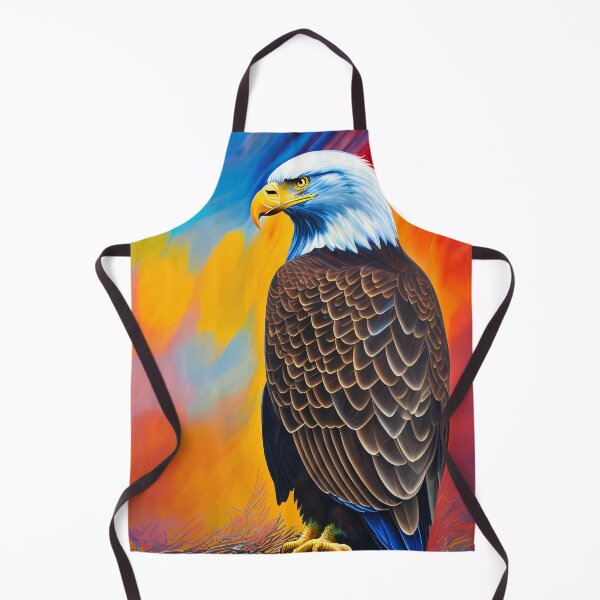 Item preview, Colorful Bald Eagle Art designed and sold by Blok45.