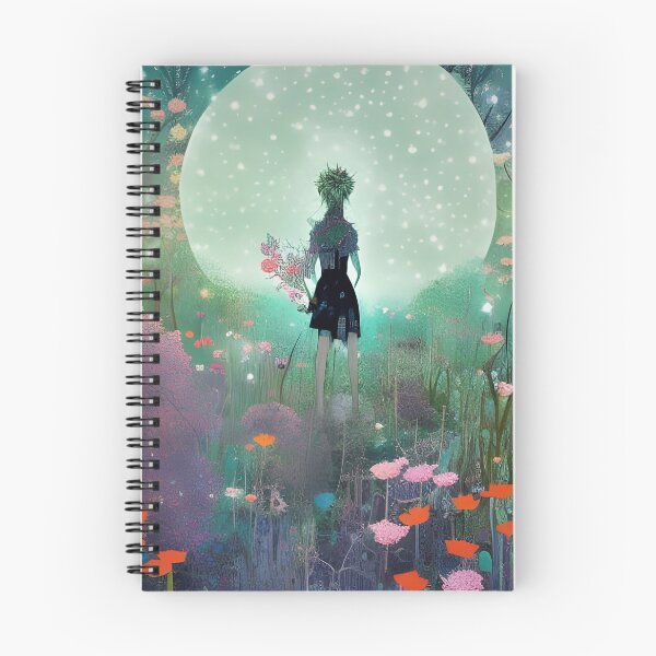 Item preview, Flower Girl Moon Garden. designed and sold by DEKA777.