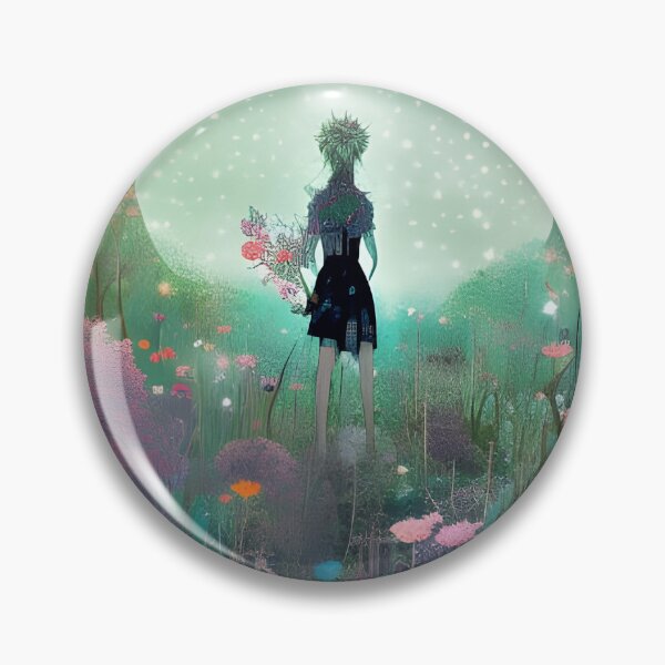 Item preview, Flower Girl Moon Garden. designed and sold by DEKA777.