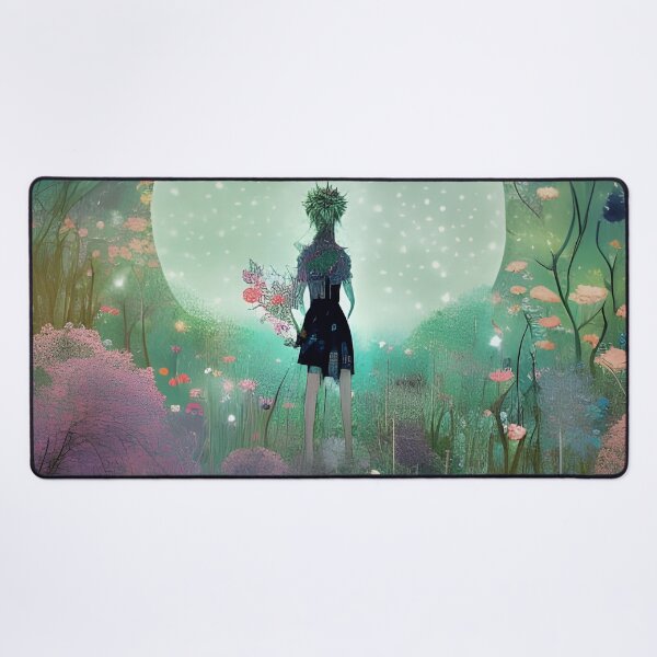 Item preview, Flower Girl Moon Garden. designed and sold by DEKA777.