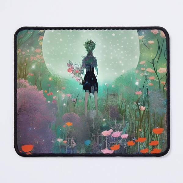 Item preview, Flower Girl Moon Garden. designed and sold by DEKA777.