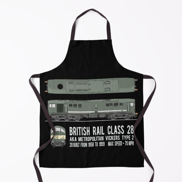 Item preview, British Rail Class 28 Metro-Vick Type 2 Locomotive Train Diagram Gift designed and sold by Maljonic.
