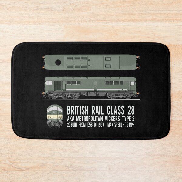 Item preview, British Rail Class 28  Metro-Vick Type 2 Locomotive Train Diagram Gift designed and sold by Maljonic.