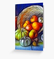 Bountiful Blessings Greeting Card