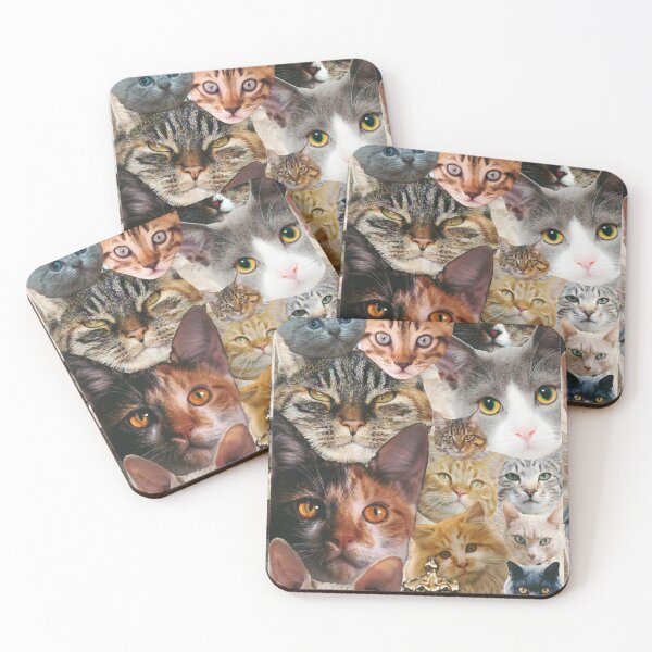 Item preview, Cat Collage designed and sold by Soaked-N-Bleach.