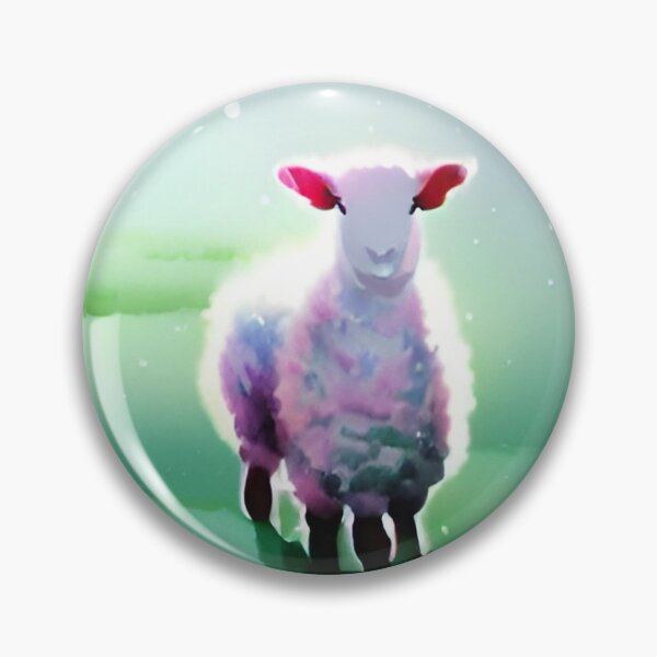 Item preview, Cute lamb in a field Happy Imbolc designed and sold by rockate.