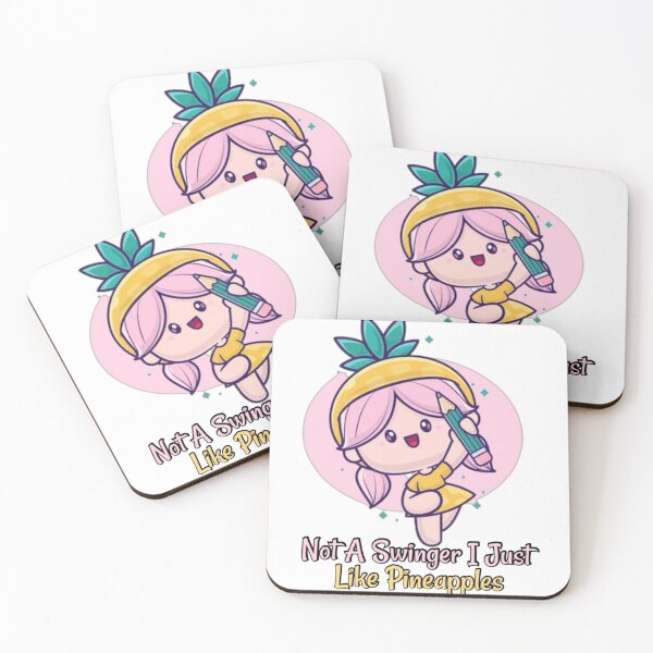 Item preview, Not A Swinger I Just Like Pineapples designed and sold by Fashy One.
