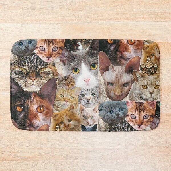 Item preview, Cat Collage designed and sold by Soaked-N-Bleach.