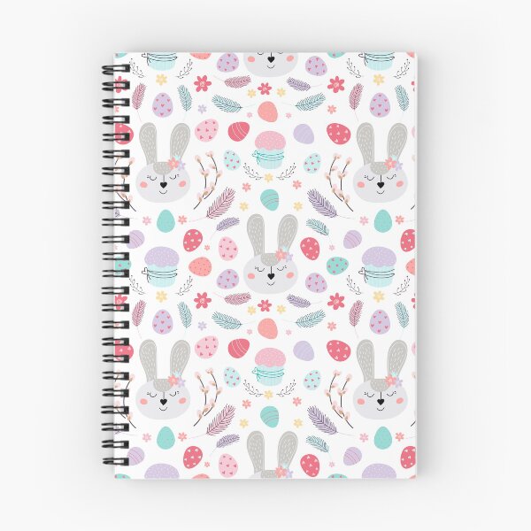 Item preview, cute easter bunnies on a white background designed and sold by Dream Designs.