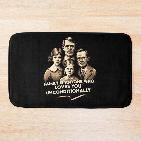 Item preview, Family is anyone who loves you unconditionally designed and sold by youngle.