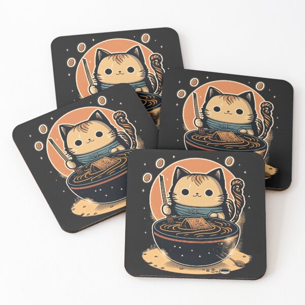 Item preview, Kawaii Cat Ramen: Classic Japanese Cuisine with a Cute Twist designed and sold by The-Sinister.