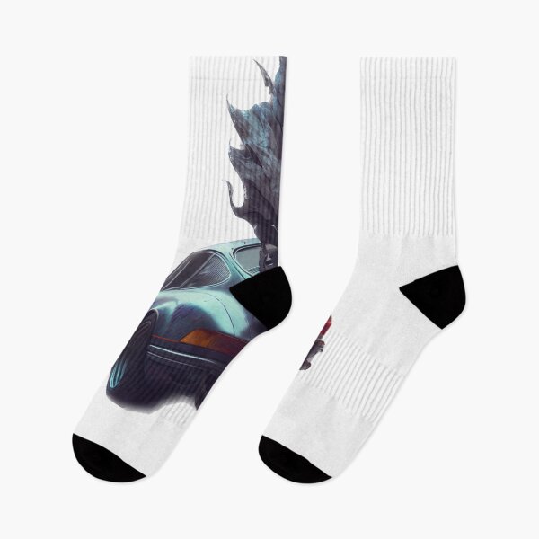 Item preview, Retro Racing Masterpiece - An Abstract Take on the Classic Supercar designed and sold by BIBIHOX.