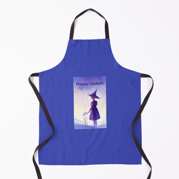 Item preview, Happy Imbolc little witch with flowers designed and sold by rockate.