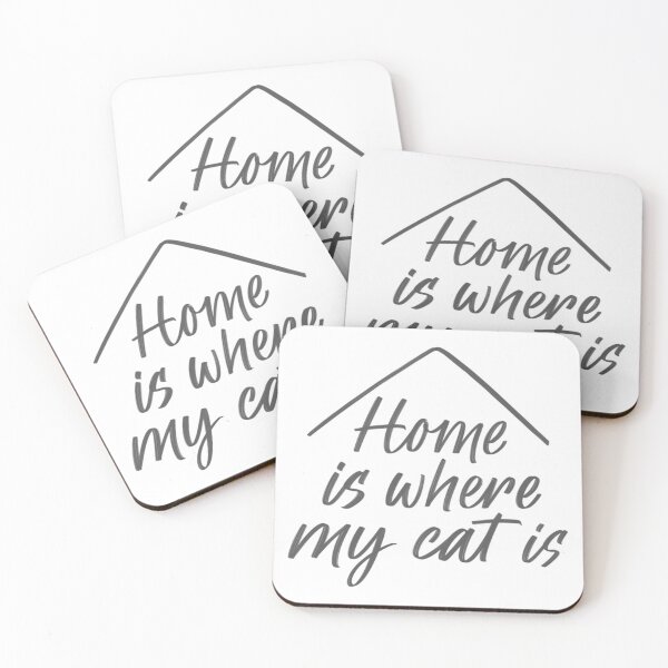 Item preview, Home is where my cat is classic t-shirt  designed and sold by marcoliyp.