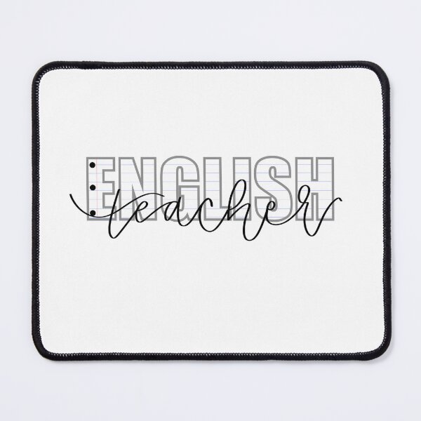Item preview, English Teacher designed and sold by QuartzLettering.