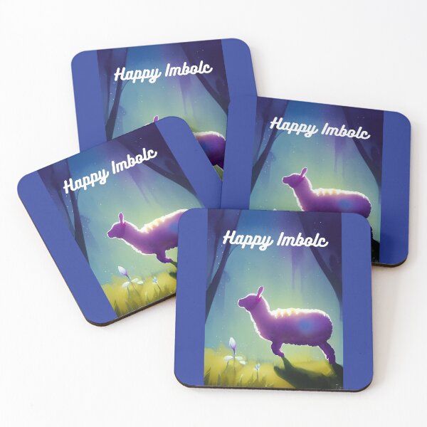 Item preview, Cute lamb at night Happy Imbolc designed and sold by rockate.