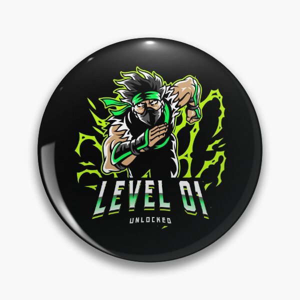 Item preview, Level 1 Unlocked Ninja designed and sold by SamuraiGaming.