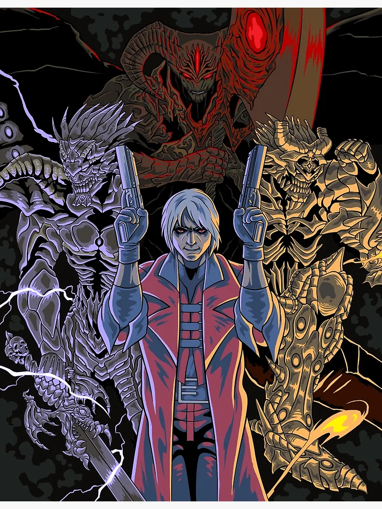 DANTE FANART - Been dabbling in Devil May cry again. What great