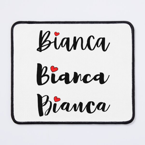 Item preview, Bianca Name Cute Mini Heart Triple Fonts designed and sold by 27th-Tee.