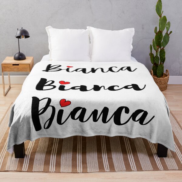 Item preview, Bianca Name Cute Mini Heart Triple Fonts designed and sold by 27th-Tee.