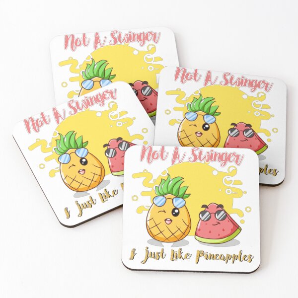 Item preview, Not A Swinger I Just Like Pineapples designed and sold by Fashy One.