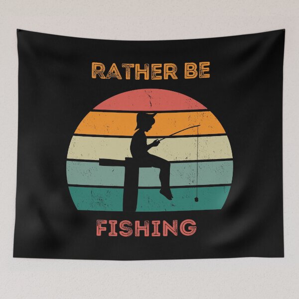 Item preview, Rather Be Fishing Kid designed and sold by Fhfarms.
