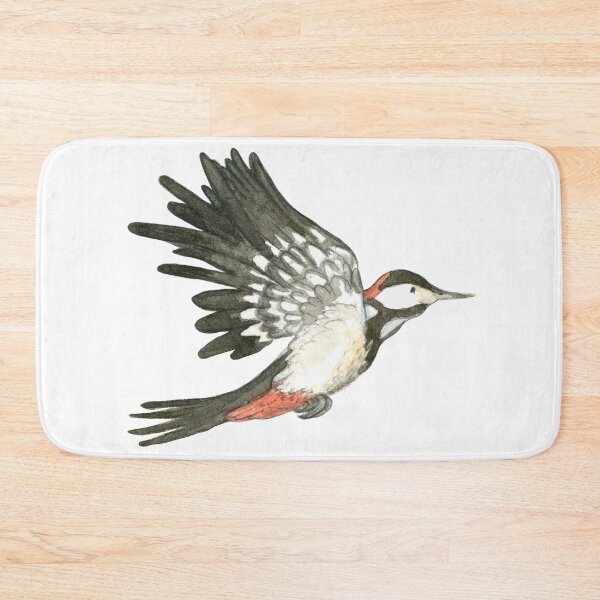 Item preview, great spotted woodpecker designed and sold by vmillustration.