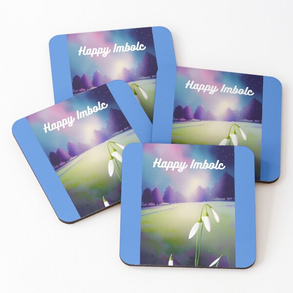 Item preview, Happy Inbolc Snowdrop flowers designed and sold by rockate.