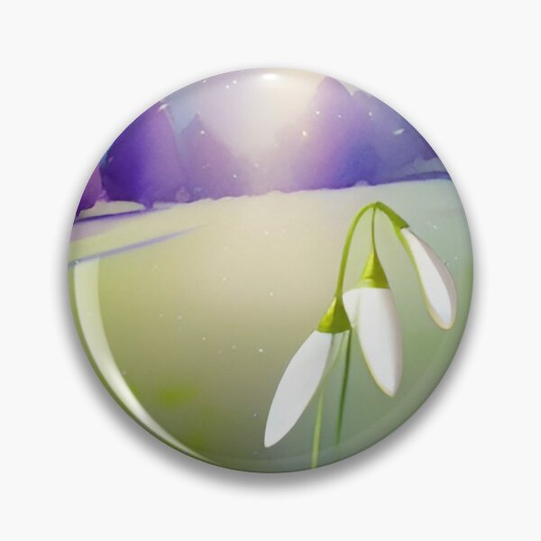 Item preview, Happy Inbolc Snowdrop flowers designed and sold by rockate.