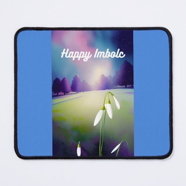 Item preview, Happy Inbolc Snowdrop flowers designed and sold by rockate.