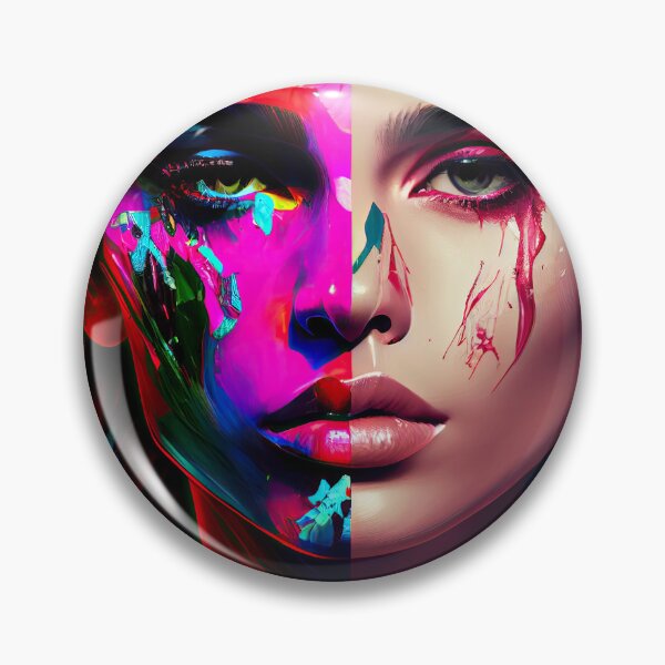 Item preview, The Two Sides Of A Personality Colliding designed and sold by JoeBurgett.