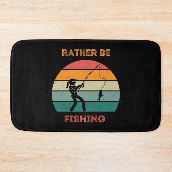 Item preview, Rather Be Fishing Lady designed and sold by Fhfarms.