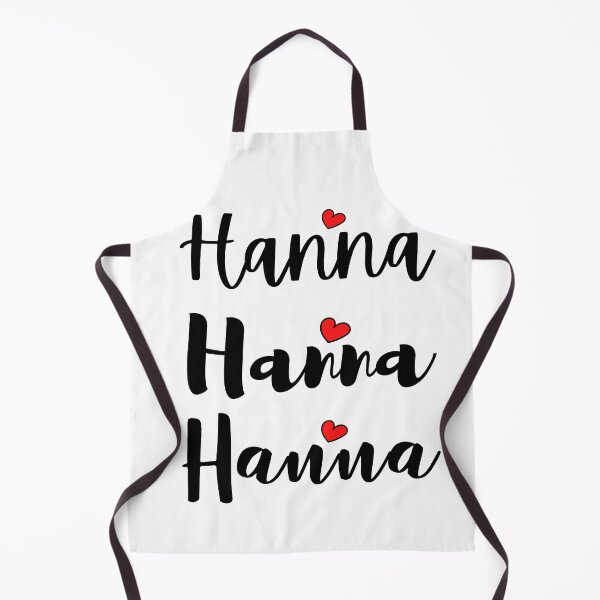 Item preview, Hanna Name Cute Mini Heart Triple Fonts designed and sold by 27th-Tee.