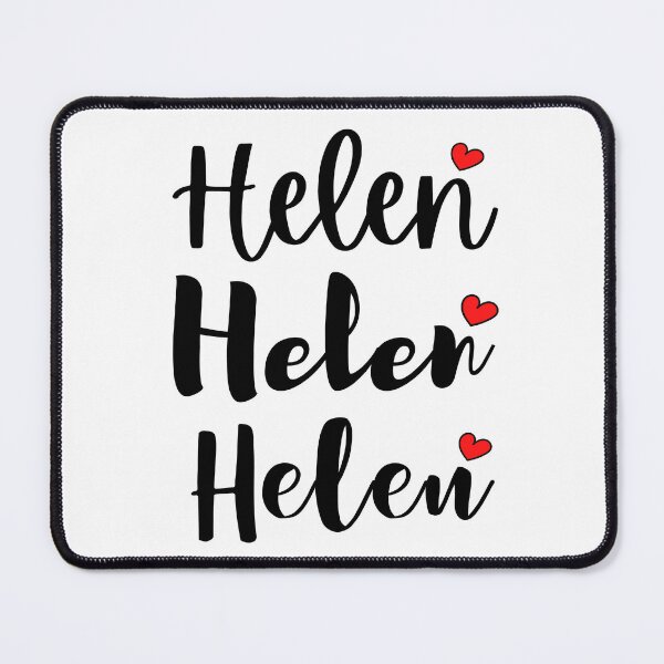 Item preview, Helen Name Cute Mini Heart Triple Fonts designed and sold by 27th-Tee.