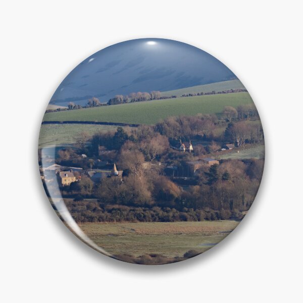 Item preview, Litlington Village Across Cuckmere Valley designed and sold by Sue Robinson.