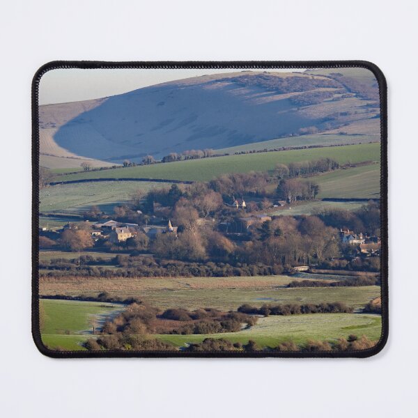 Item preview, Litlington Village Across Cuckmere Valley designed and sold by Sue Robinson.