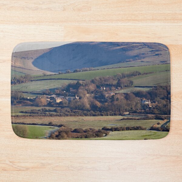 Item preview, Litlington Village Across Cuckmere Valley designed and sold by Sue Robinson.