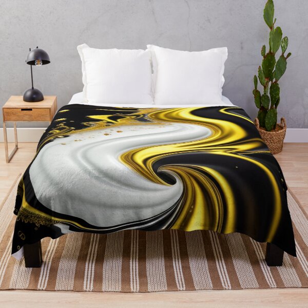 Item preview, Abstract Black, White, Gold designed and sold by Athena Milonas.