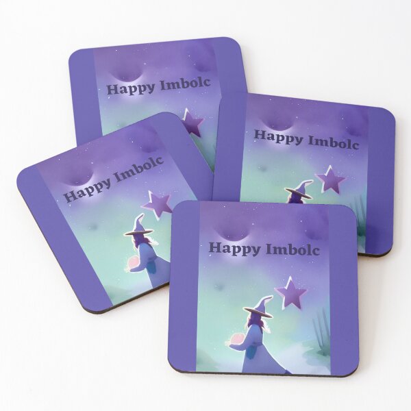 Item preview, Happy Imbolc little witch with a star designed and sold by rockate.
