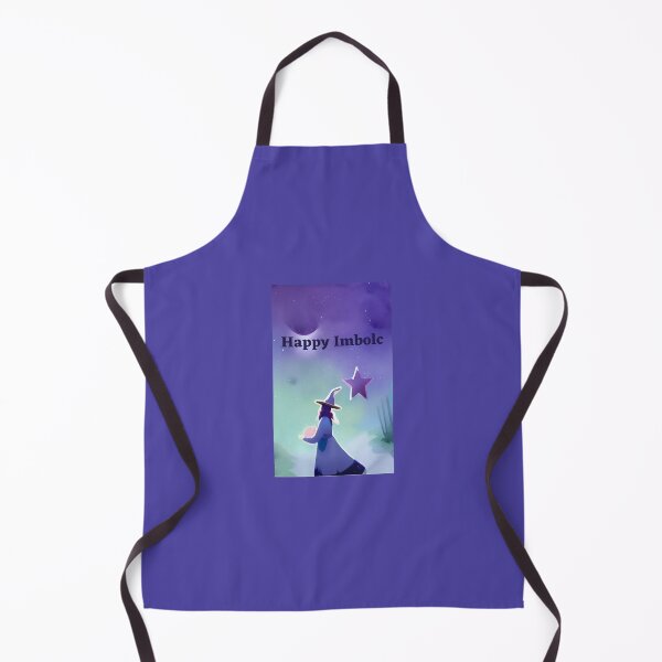 Item preview, Happy Imbolc little witch with a star designed and sold by rockate.
