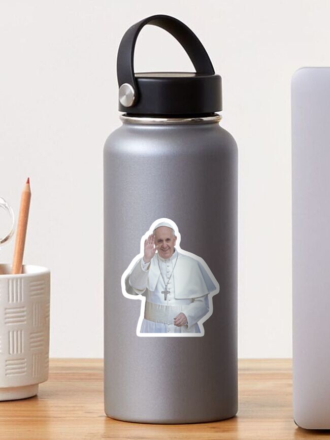 Thumbnail 1 of 3, Sticker, Pope Francis designed and sold by Prestige313.
