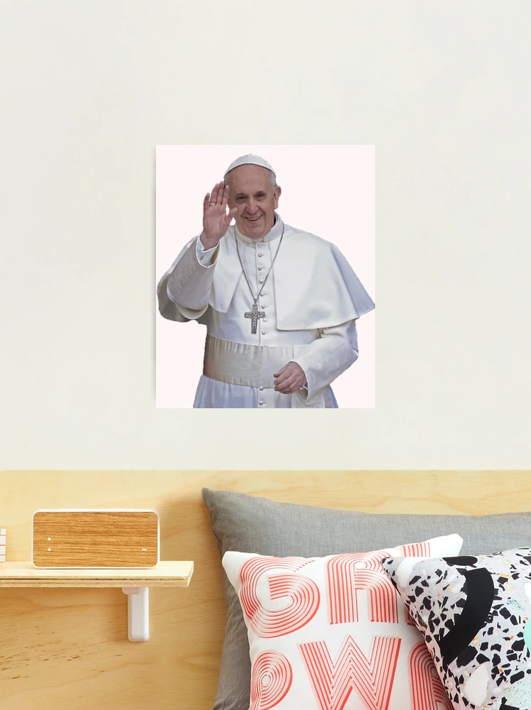 JJUPUV Impression Sur Toile Représentant Le Pape François 40 X 60 Cm